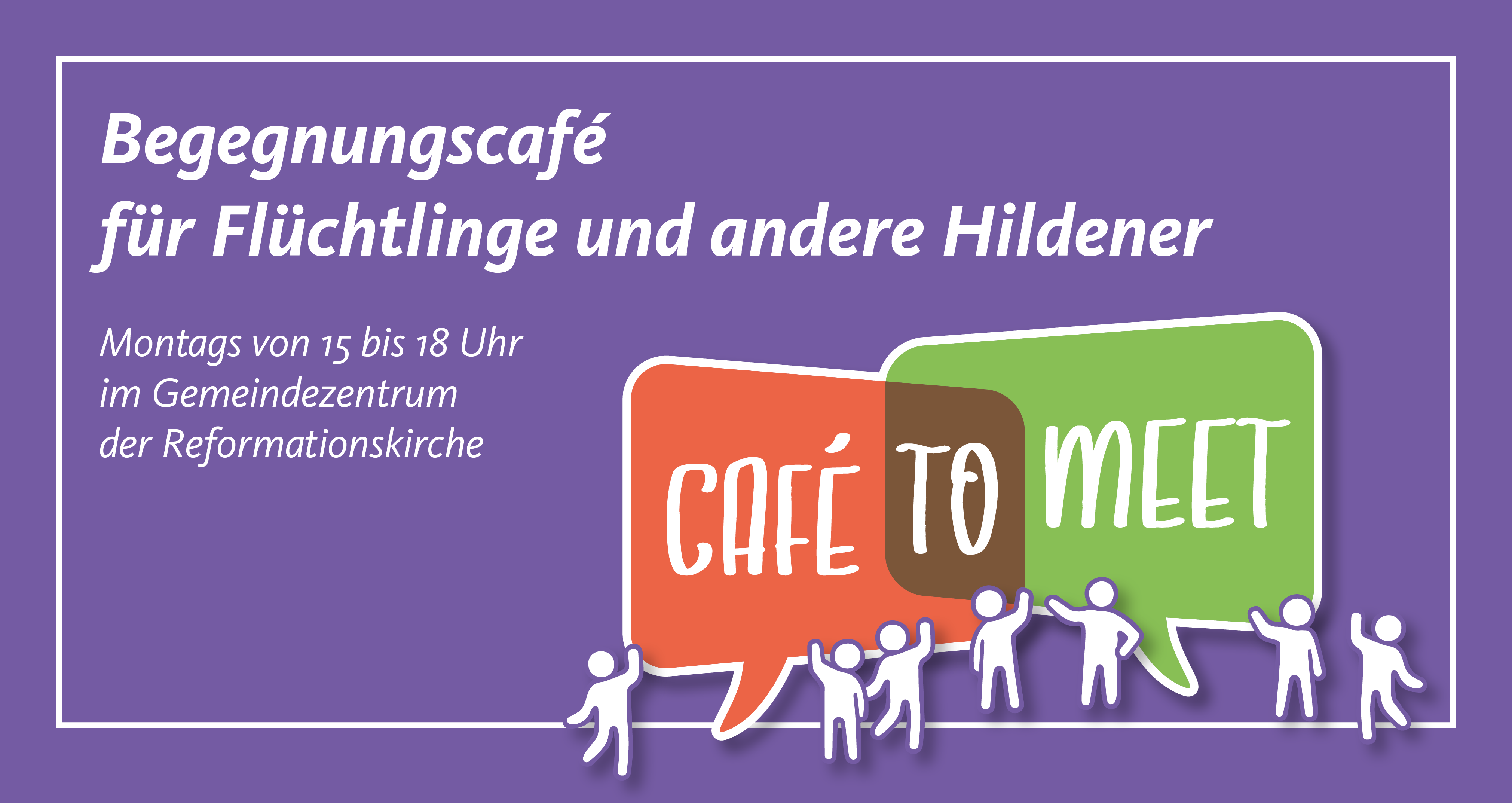 Café to meet – Begegnungscafé für Flüchtlinge und andere Hildener